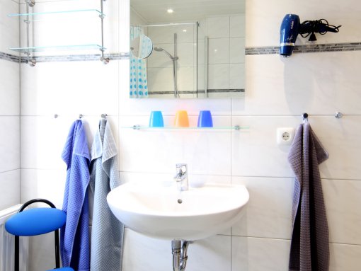 Bad - Ferienwohnung Tenne