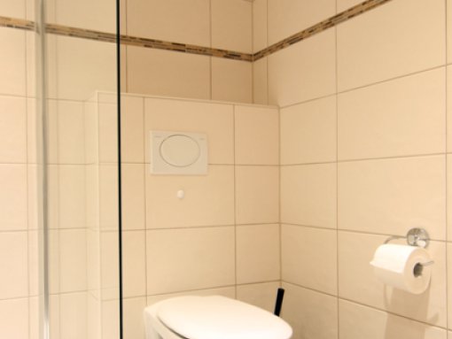 Bad mit DuscheWC - Ferienwohnung Kornkammer