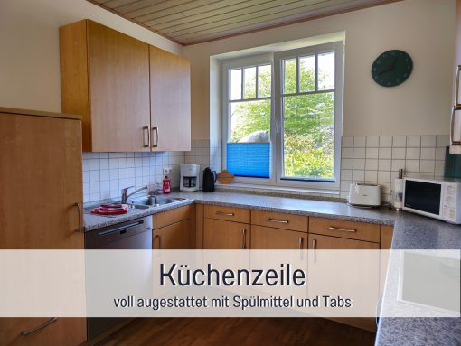 Küche - Ferienhaus Kornblume
