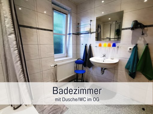 Bad - Ferienwohnung Tenne