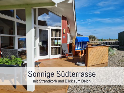 Terrasse Ferienhaus Ahorn