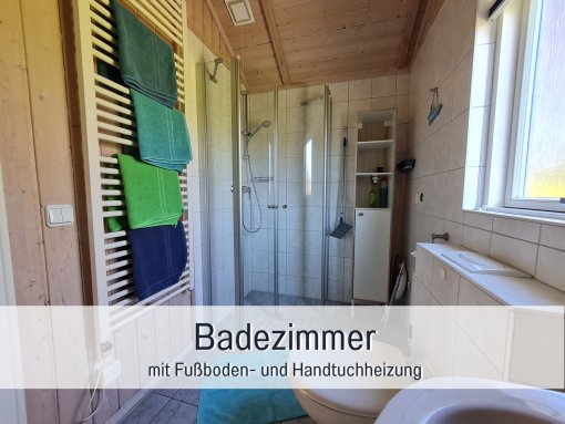 Badezimmer - Ferienhaus Buche
