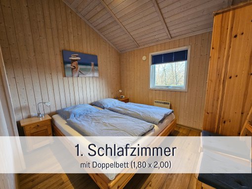 Elternschlafzimmer- Ferienhaus Ahorn