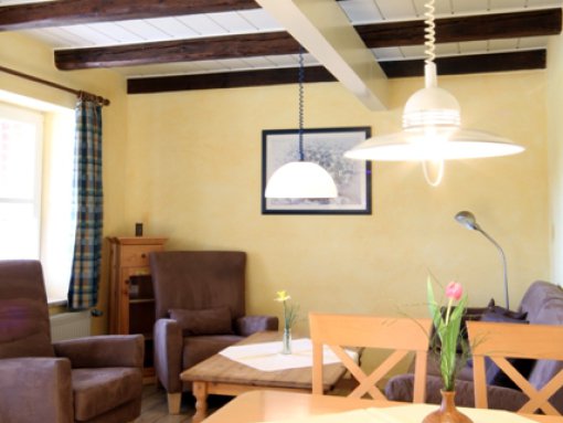 Wohnbereich - Ferienwohnung Kornkammer