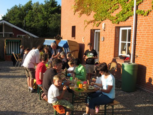 Grillen mit unseren Gästen