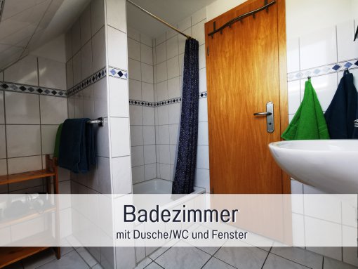 Badezimmer - Ferienwohnung Abfelblüte