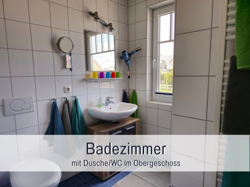 Badezimmer - Ferienhaus Kornblume