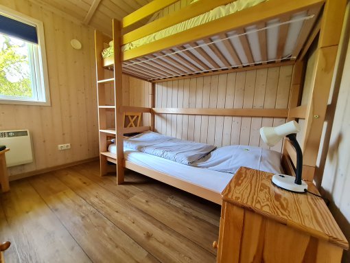 Kinderzimmer mit Etagenbett - Ferienhaus Buche